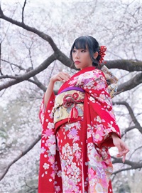 Rain waves_ HaneAme - NO.092 Crimson Kimono(16)
